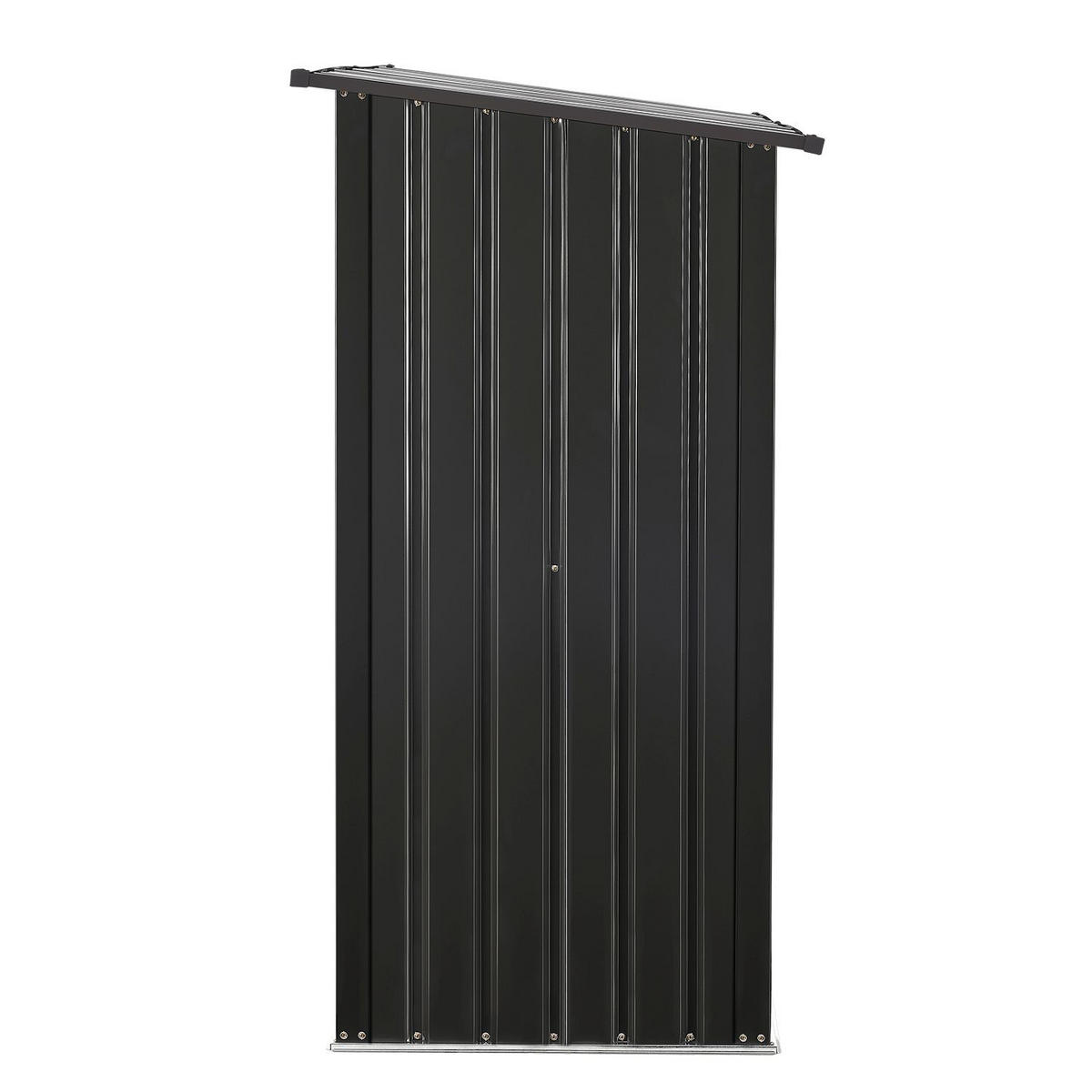 HOLZUNTERSTAND Enno aus Stahl grau - Grau, Metall (83/154/163cm) - Juskys