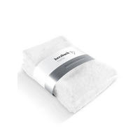 GÄSTEHANDTUCH 3er Set Pura Weiß - Weiß, Textil (30/50cm) - Herzbach Home