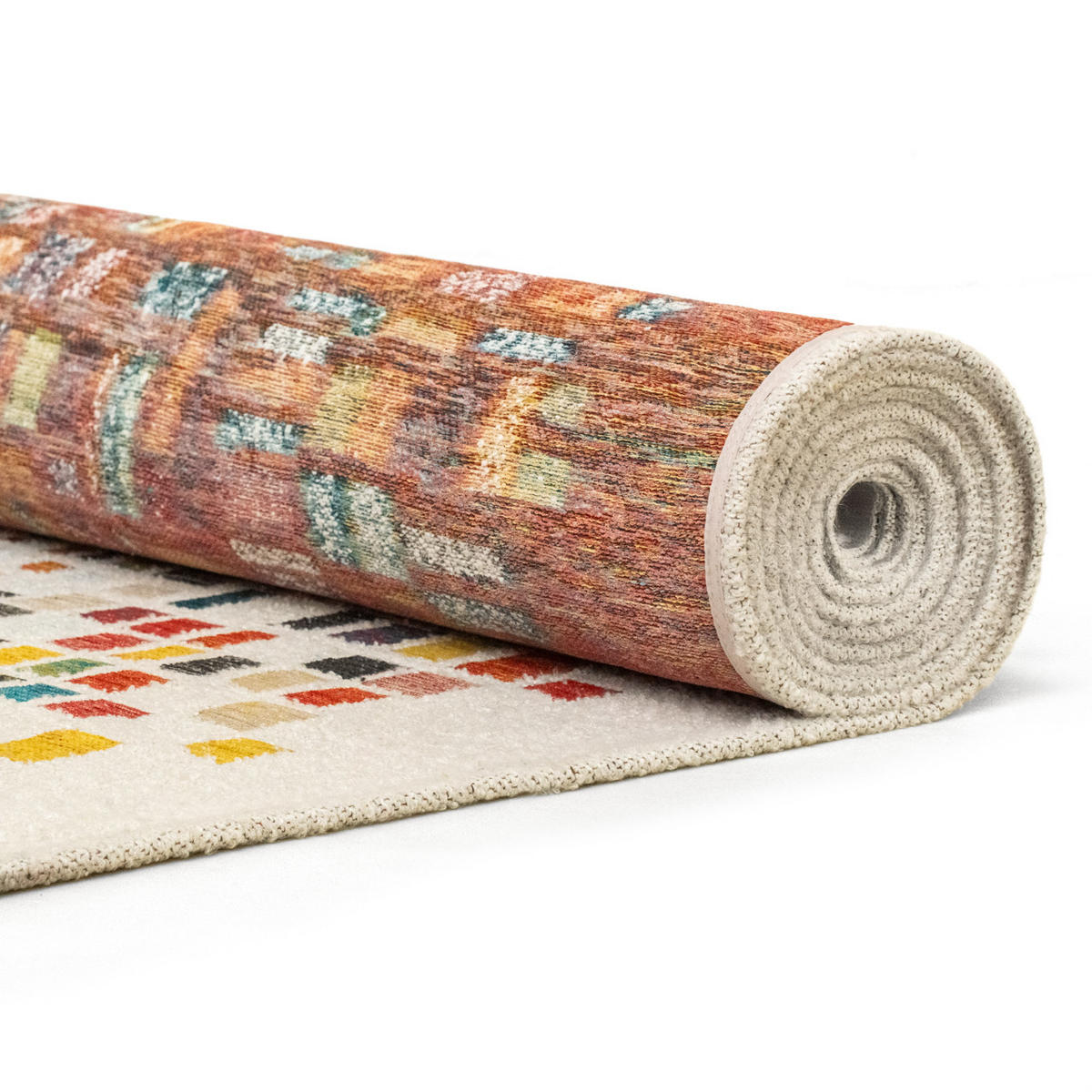 PREPROGA Cubik United 200/280 cm - večbarvno, umetna masa/tekstil (200/280cm) - Louis De Poortere