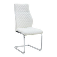 SCHWINGSTUHL DE-36563 2er-Set mit PU-Bezug und Metallrahmen Weiß - Weiß, Metall (63/100/43cm) - ComfortXL