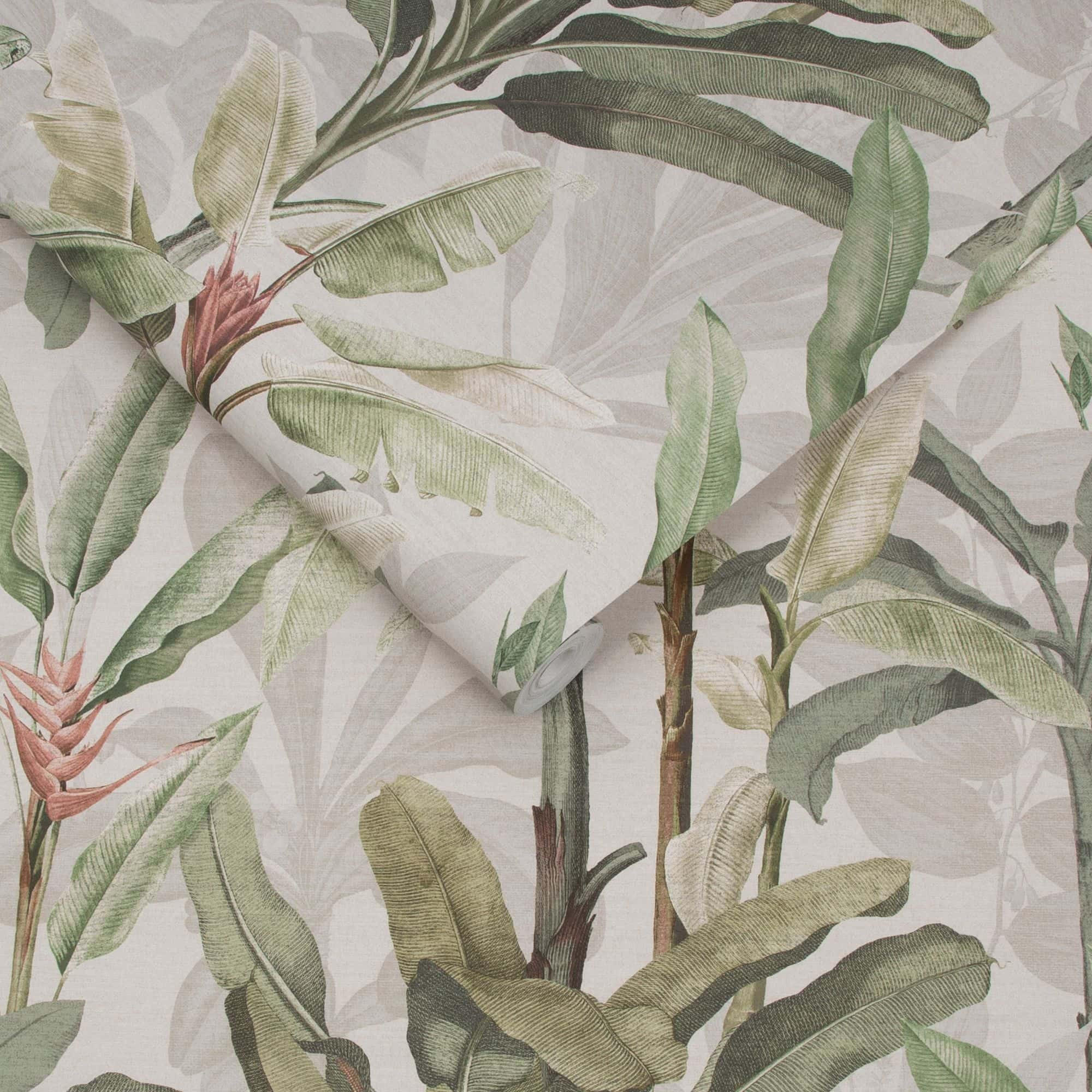 VLIESTAPETE Borneo - Weiß, Papier/Kunststoff (52/1000cm) - Graham & Brown