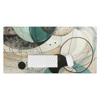 SCHREIBTISCHUNTERLAGE 100x50 cm Türkis - Türkis, Kunststoff (100/50/1.6cm) - Wallfluent