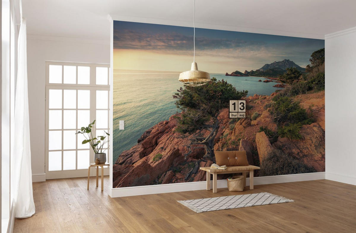 FOTOTAPETE Landschaft 450 x 280 cm - Multicolor, Papier (450/280cm) - Sanders & Sanders