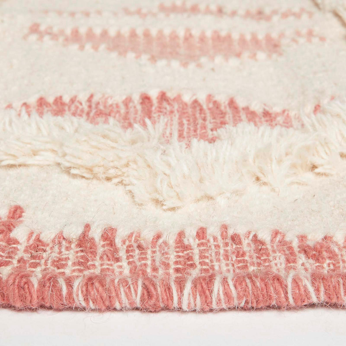 KELIM-TEPPICHLÄUFER Satara 66/200 cm - Rosa, Textil (66/200cm) - Homescapes