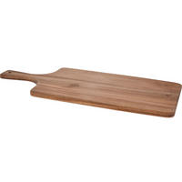 SCHNEIDEBRETT Akazienholz mit Griff 55/25 cm - Braun, Holz (25/55cm) - Excellent Houseware