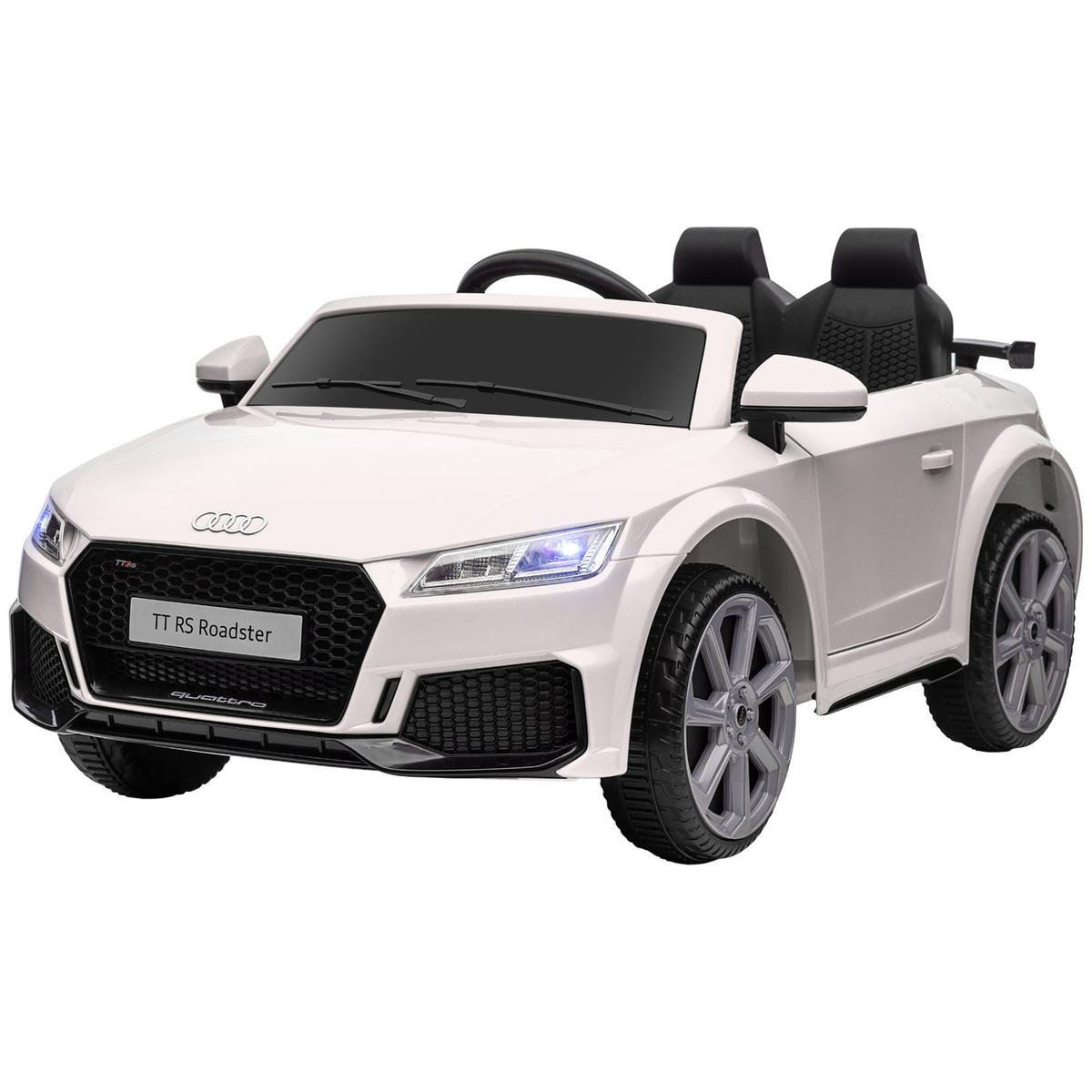 KINDER-ELEKTROAUTO DE-06123 Audi TT RS lizenziert mit Fernbedienung Weiß - Weiß, Kunststoff/Metall (102/60/44cm) - ComfortXL