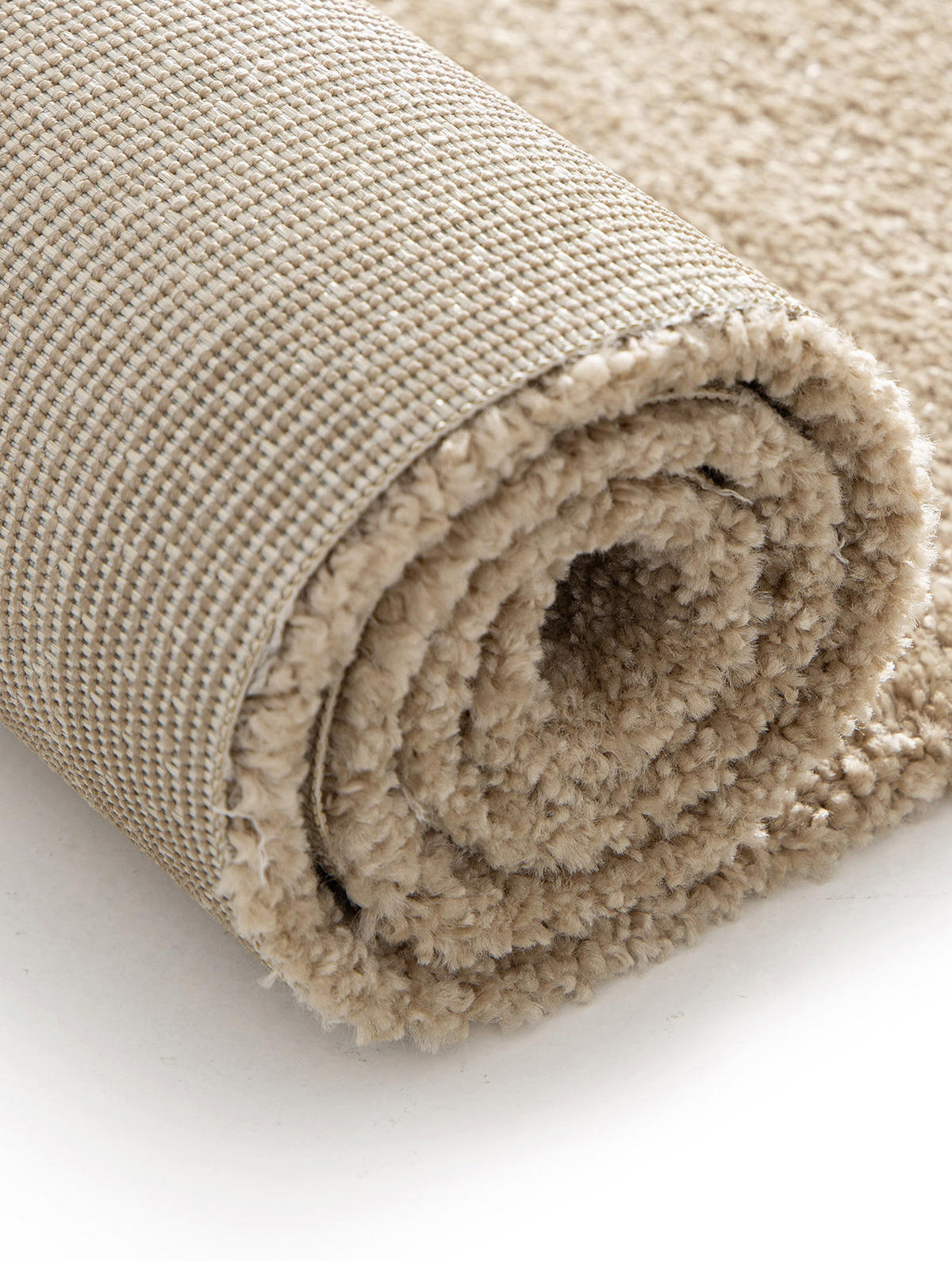 TEPPICH sehr weich mit Relief-Effekt bruin - Braun, Textil (120/170cm) - AFK Living
