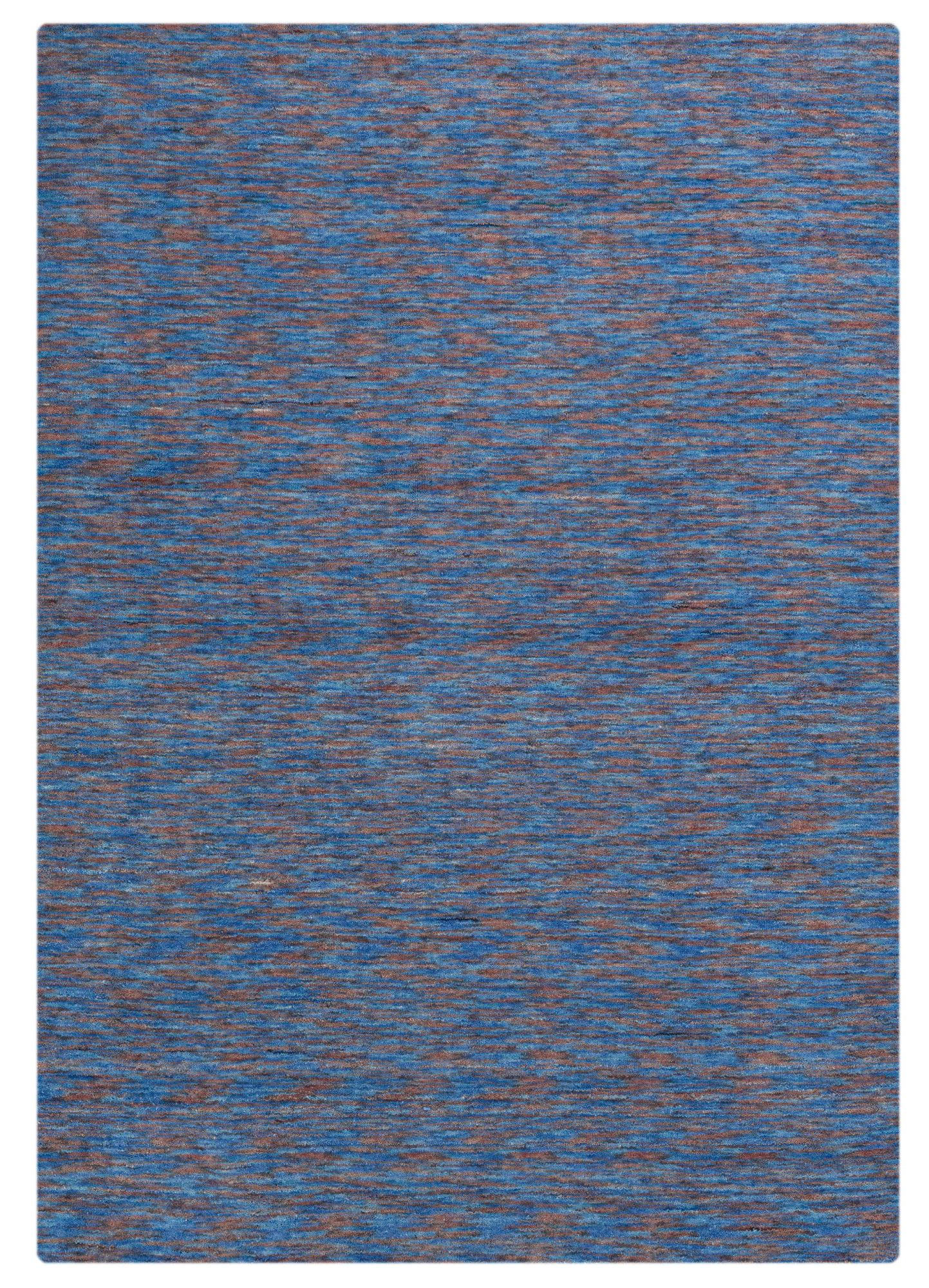 HANDWEBTEPPICH Nashville 140x200 cm - Türkis, Textil (140/200cm) - THEKO