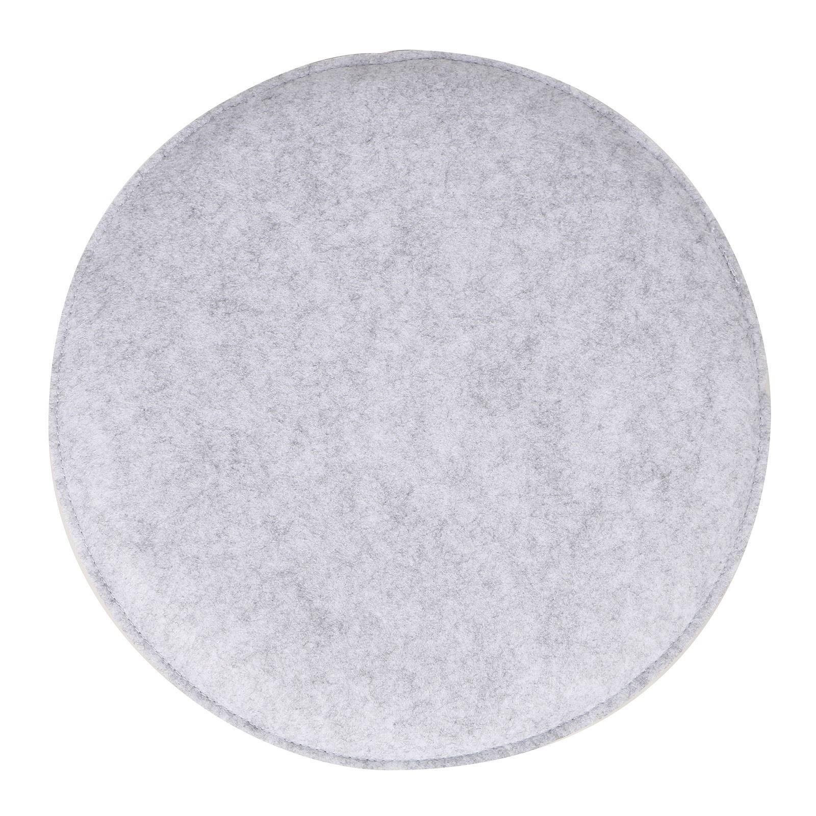 SITZKISSEN LESLIE 4ER-SET - Grau, Textil (35/35/2cm) - IDIMEX