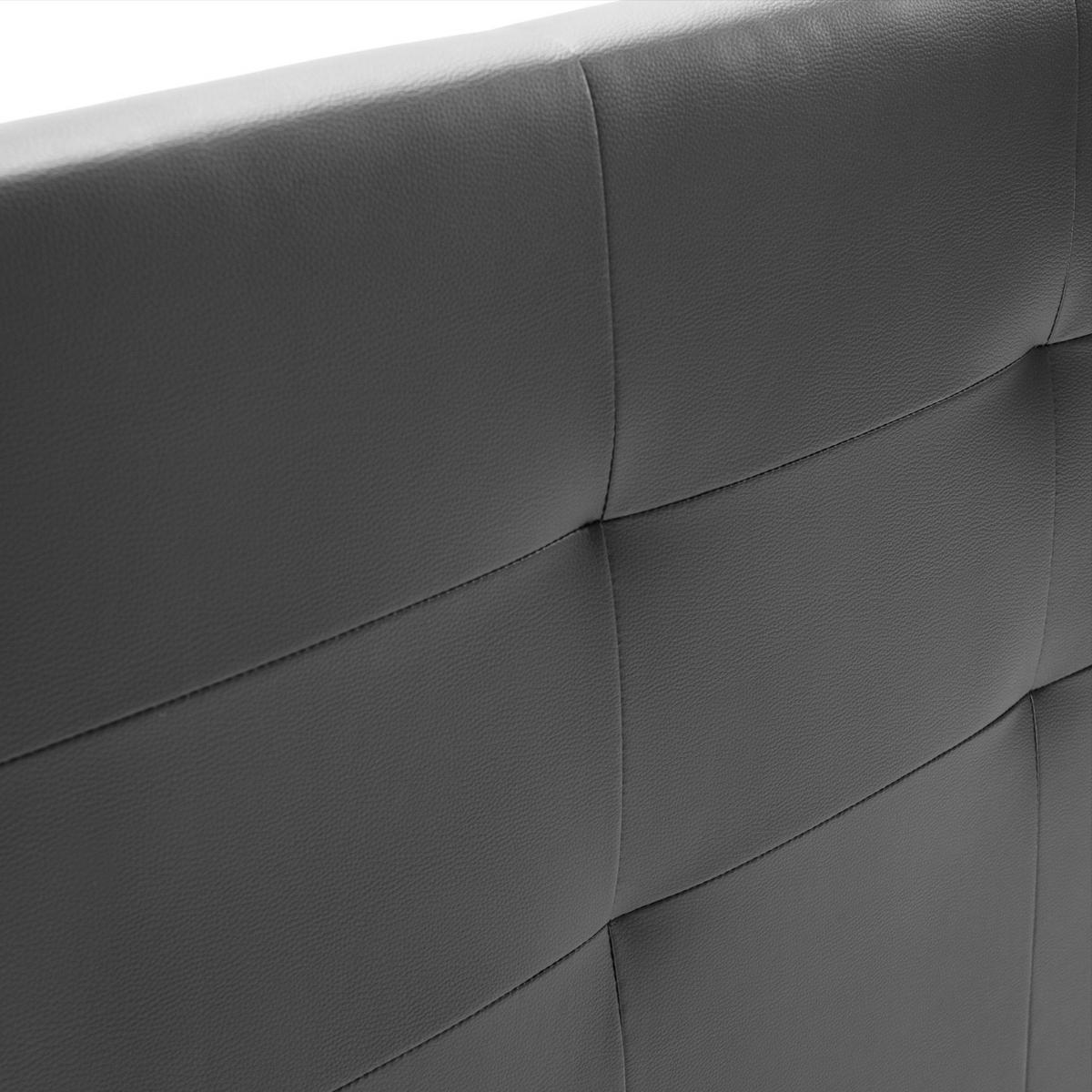 KOPFTEIL 140x60 cm Carla Schwarz - Schwarz, Fell (8/60/140cm) - VS Venta-stock