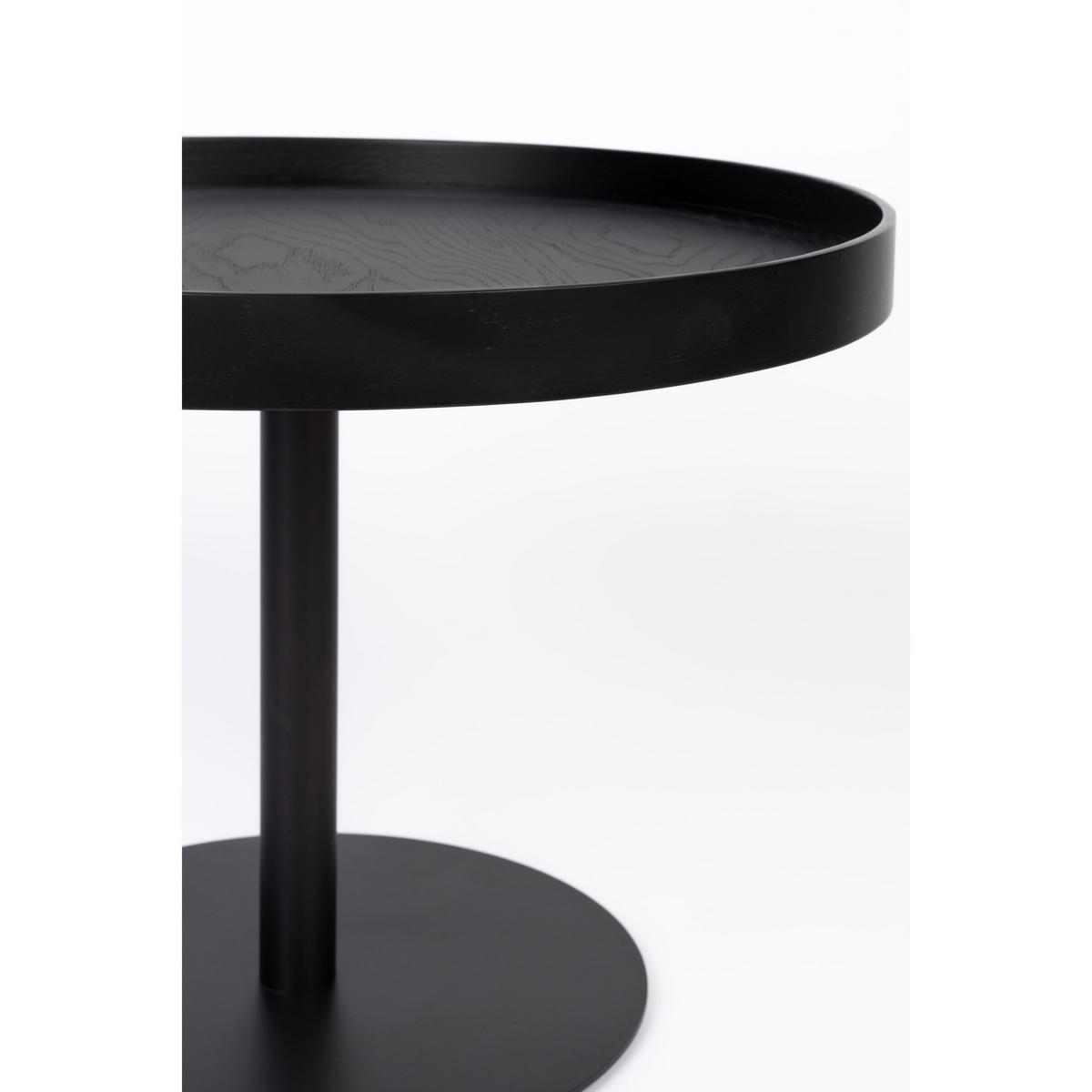 BEISTELLTISCH - Schwarz - Schwarz, Holz (56/56/40cm) - Drawer