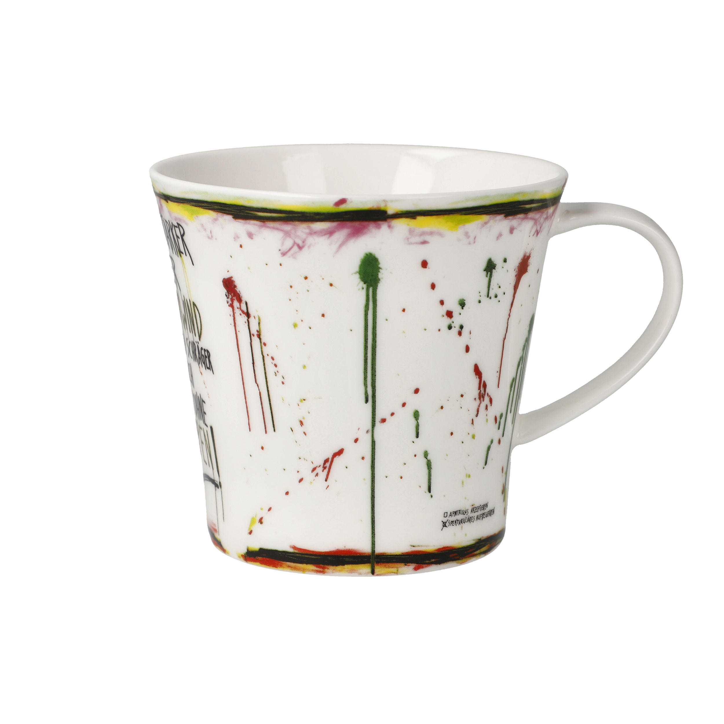 TEETASSE Frank Hummel - Gegenwind, Fine Bone China, Bunt, 350 ml - Multicolor, Keramik (0.35L) - Goebel