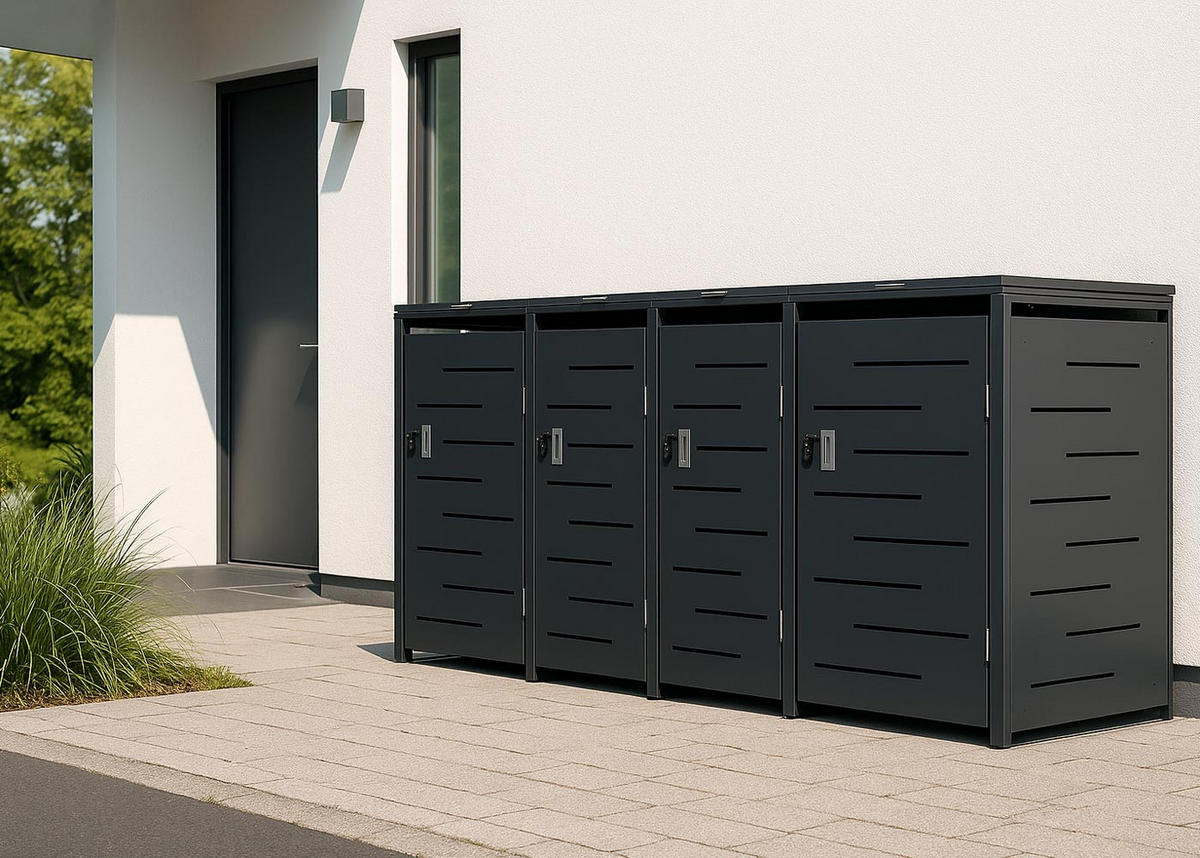 OBKLAD POPELNICE E83B antracit - antracitová, kov (265/117/80cm) - MCW