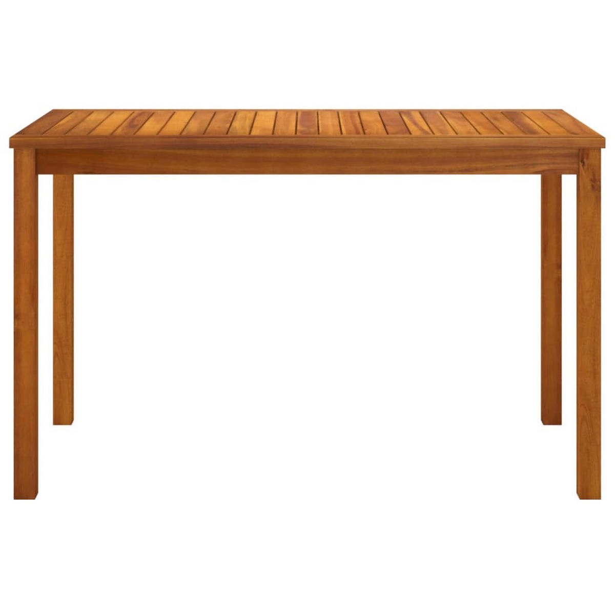 GARTENTISCH 110/55/67 Cm Massivholz Akazie - Braun, Holz (55/110/67cm) - vidaXL