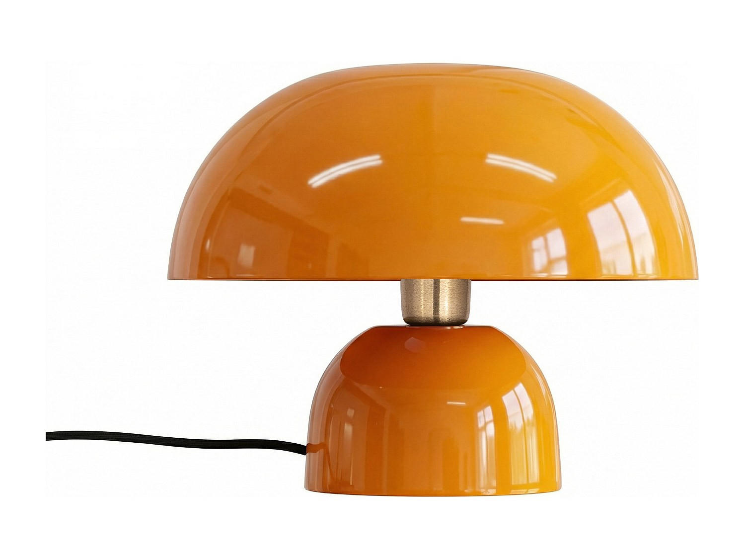 Vente-Unique Tischlampe Gelb 31x25x31 cm