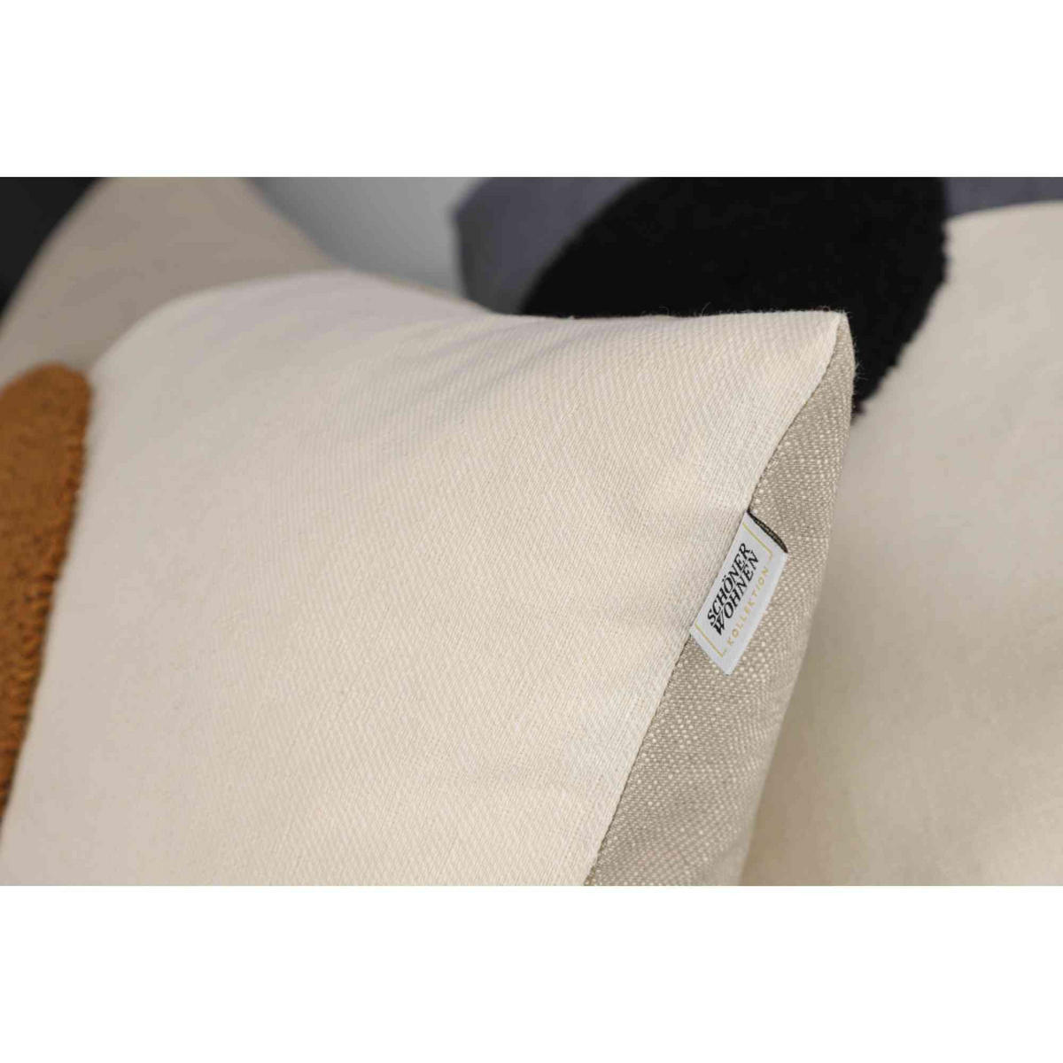 ZIERKISSENHÜLLE DEKOKISSENHÜLLE SOON - Sandfarben, Textil (58/38cm) - Schöner Wohnen