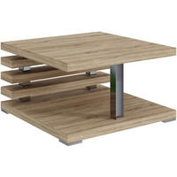 KAFFEETISCH 60x60x32 cm - Sonoma Eiche - YOTO - Erlefarben, Holzwerkstoff (60/60/32cm) - ALTDECOR