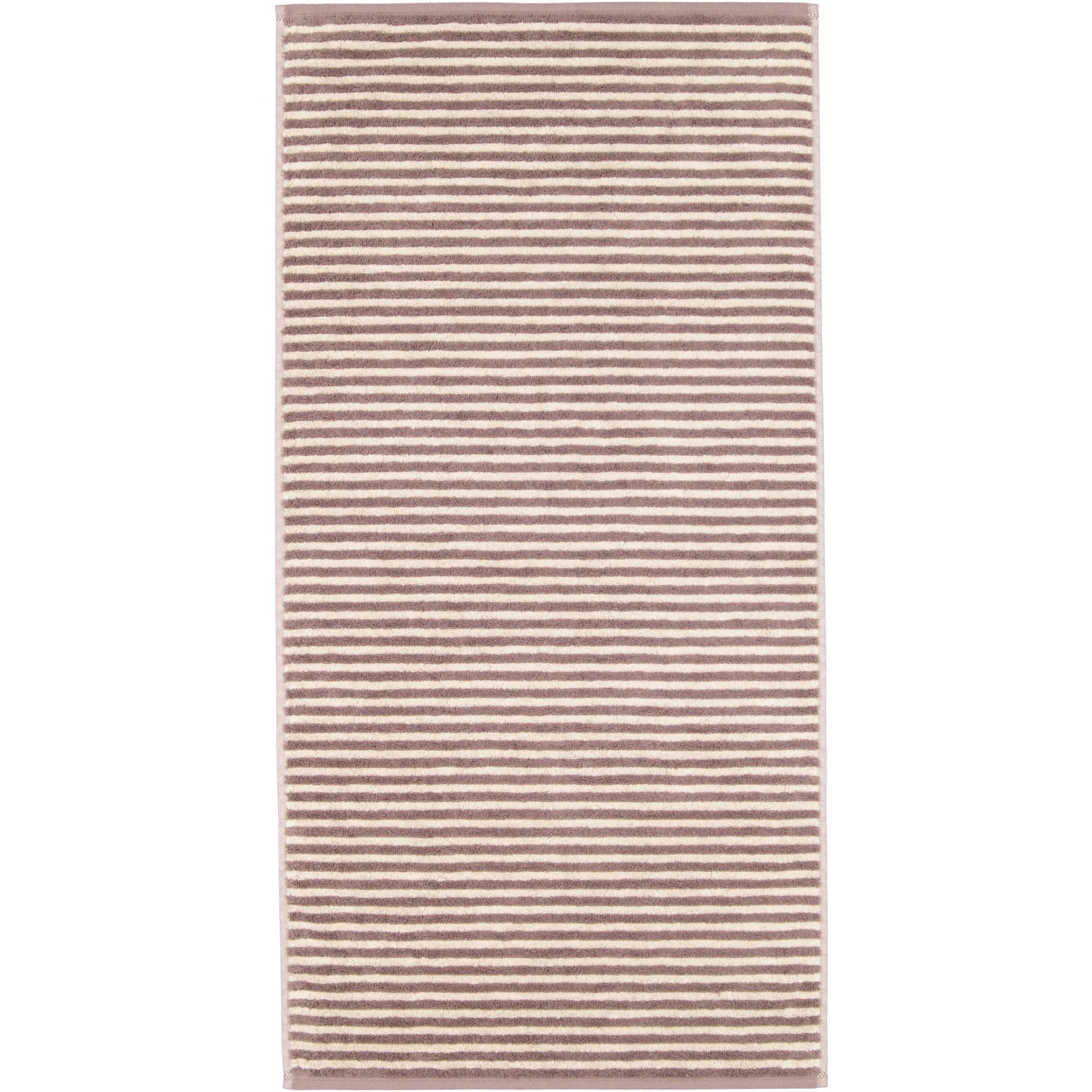 HANDTUCH LINES RINGEL 6255 PEPPER - 33 - Braun, Textil (50/100cm) - Cawoe