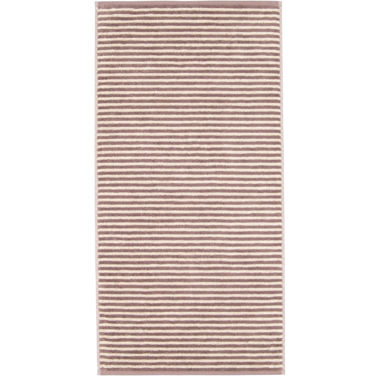 HANDTUCH LINES RINGEL 6255 PEPPER - 33 - Braun, Textil (50/100cm) - Cawoe