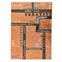 FLACHWEBETEPPICH Cosima 80x160 cm - Orange, Textil (80/160cm) - Gino Falcone