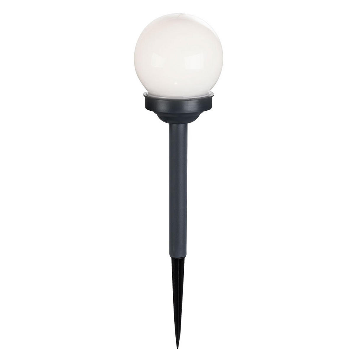 LED AUSSENLEUCHTE Solar Weiß - Weiß, Kunststoff (15/15/43cm)