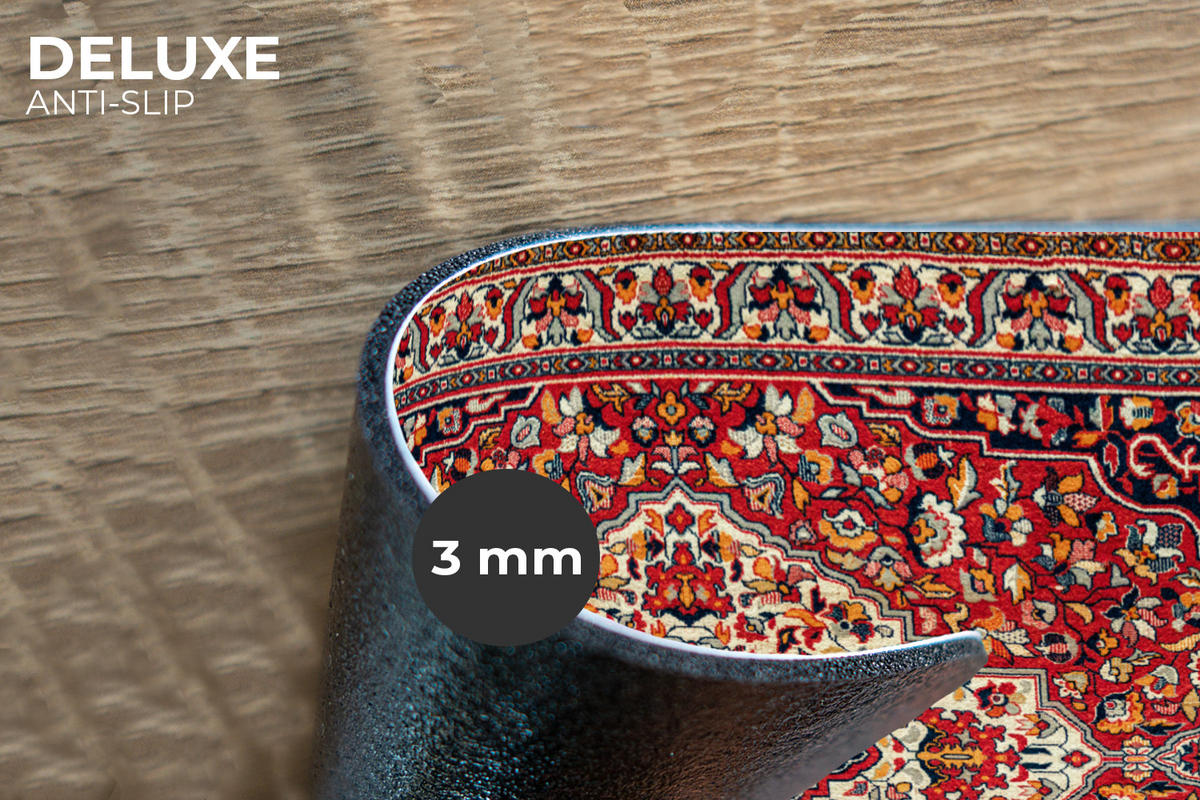 PLATZSETS 6er-Set Persische Teppiche - Teppiche - Muster - Rot Tisch Untersetzer-Set 45x30 cm - Rot, Kunststoff (0.3/45/30cm) - MuchoWow