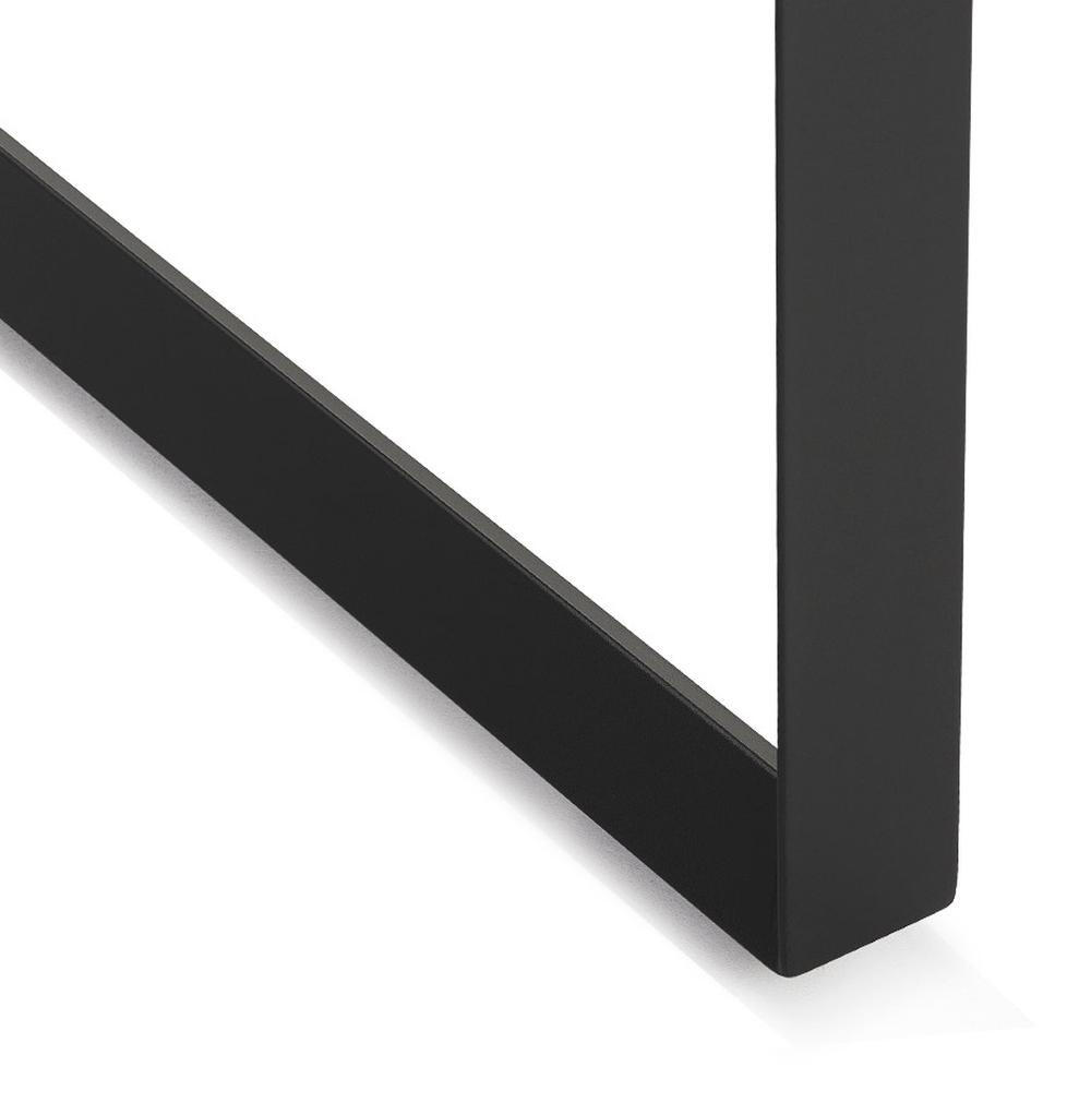 Thumbnail - Kadima Design Schreibtisch, Braun, Holzwerkstoff, Quadratisch,Quadratisch, Kufe, 140x74x140 cm, Arbeitszimmer, Schreibti...
