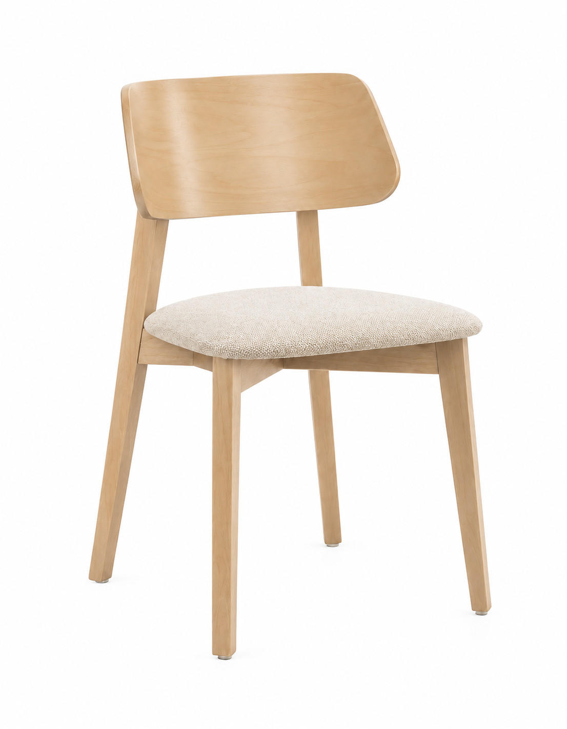 Margaret Hadas24 Stuhl Beige, Sonoma Eiche 46x85x43 cm
