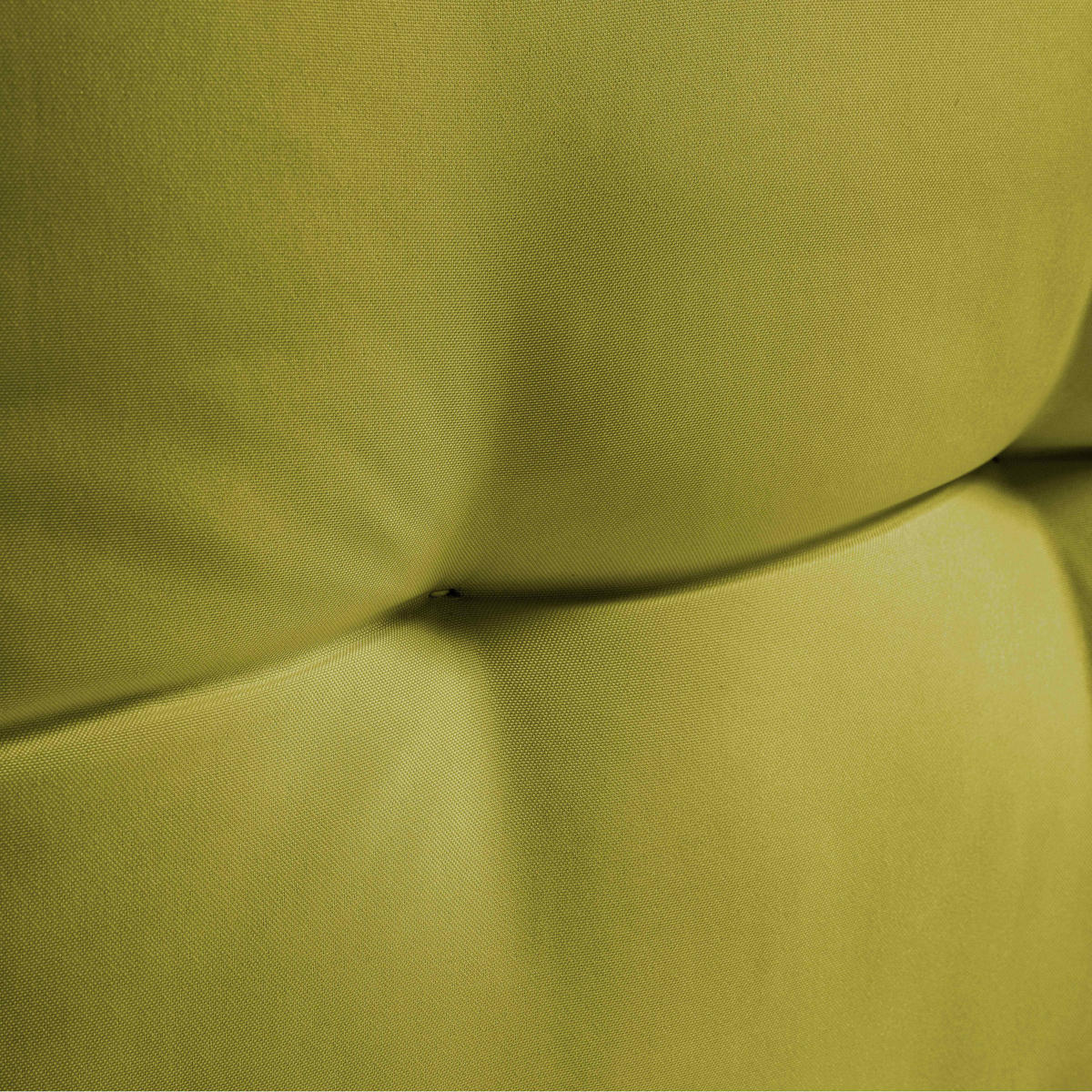 GARTEN-LOUNGESOFA aus Paletten, inkl. Sitzkissen, Grün - Grün, Holz (60/80/60cm) - Oviala