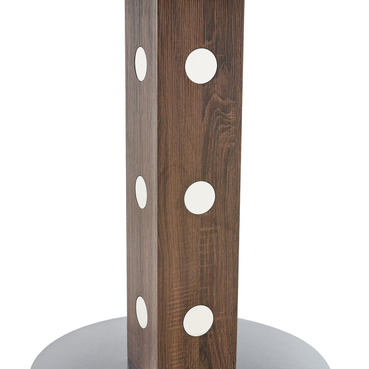 ESSTISCH Rund Pedestal 100 cm DE-40085 Walnuss - Walnussfarben, Holzwerkstoff (100/100/76cm) - ComfortXL