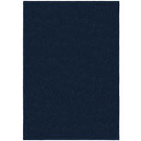 TEPPICH samtweich Uni-Muster 100% recycelt umweltfreundlich TUMMEL, Blau 160x230 cm - Blau, Textil (160/230cm) - KADIMA DESIGN