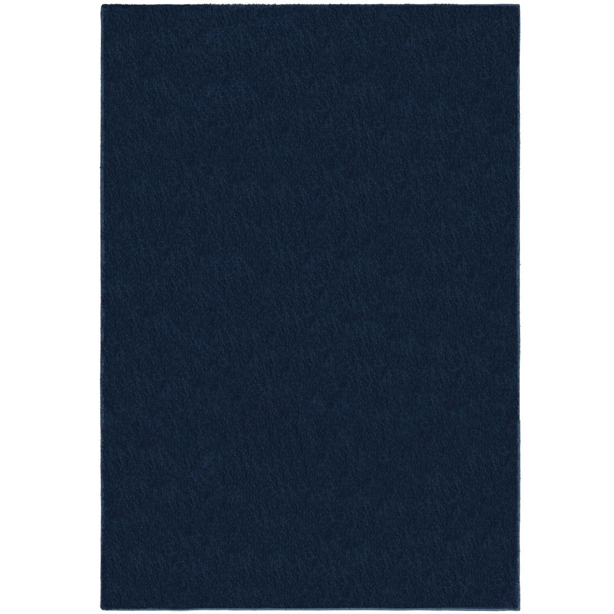 TEPPICH samtweich Uni-Muster 100% recycelt umweltfreundlich TUMMEL, Blau 160x230 cm - Blau, Textil (160/230cm) - KADIMA DESIGN