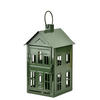 LATERNENHAUS Roger Grün 14,8x14,3xh26,8 cm Metall - Grün, Metall (14.3/26.8/14.8cm) - Mondex