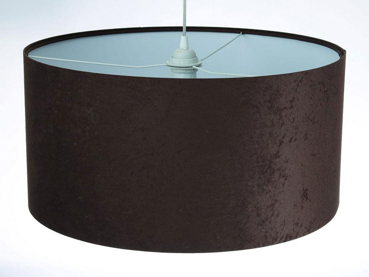 HÄNGELEUCHTE Weiß 50/25 cm - Weiß/Braun, Kunststoff (50/0.8/25cm) - ONZENO