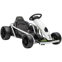 ELEKTRO-GO-KART Kunststoff Metall Weiß - Weiß, Kunststoff (115/77/54cm) - HOMCOM
