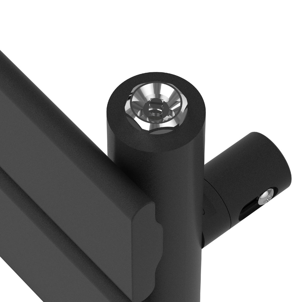 HANDTUCHHEIZKÖRPER Voss II. - Schwarz, Metall (50/160/5.2cm) - [neu.haus]
