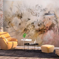 SELBSTKLEBENDE FOTOTAPETE 147/105 cm - Braun/Grau, Kunststoff/Textil (147/1cm) - KUNSTLOFT