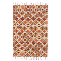 BERBERTEPPICH Marmoucha 70x140 cm - Terra cotta, Textil (70/140cm) - THEKO