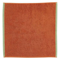 ZWEIFARBIGES HANDTUCH Cara zimt 50 x 50 cm - Braun, Textil (50/50cm) - Winkler