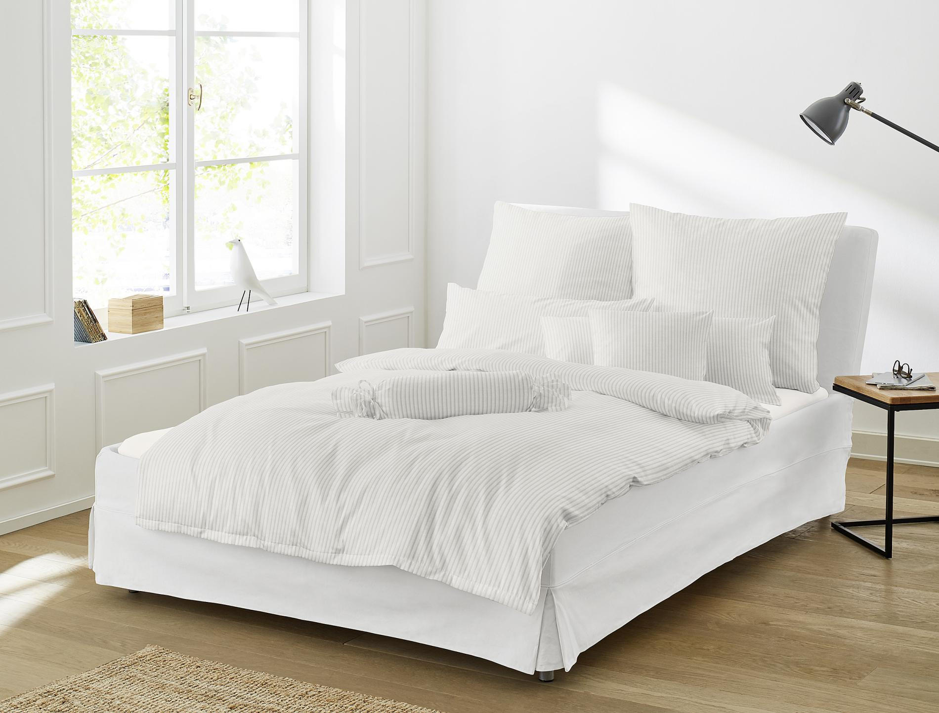 BETTWÄSCHE LUMEN 8129 - Silberfarben, Textil (155/200cm) - Irisette