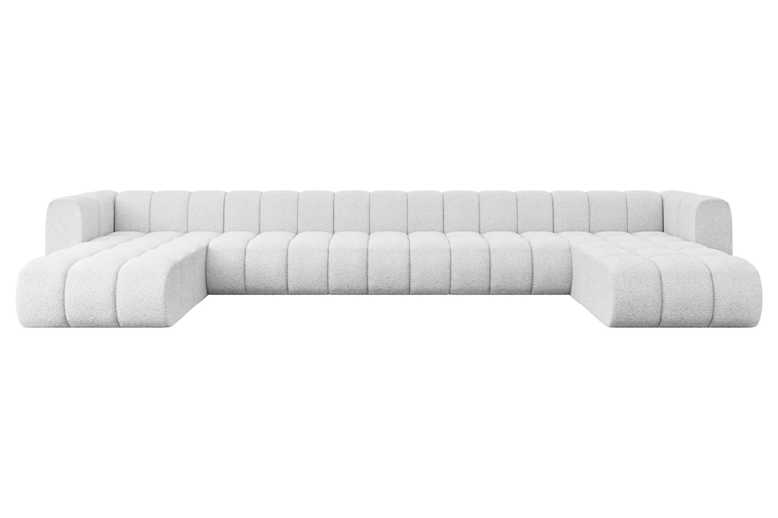 Altdecor Wohnlandschaft Weiß 501x70x177 cm