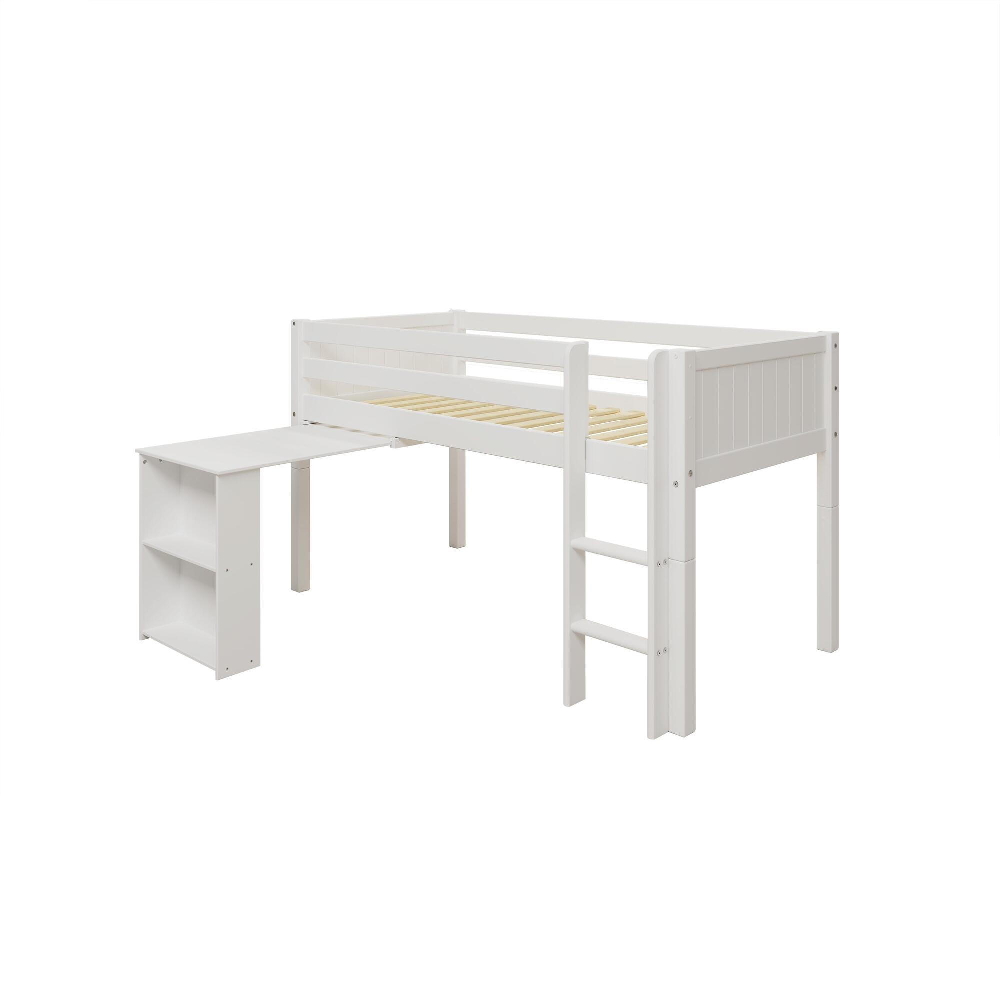 HOCHBETT NORDIC ROMANTIC Weiß 209x106x118 cm - Weiß, Holz - FURNLUX
