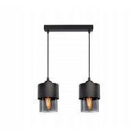 PENDELLEUCHTE Hege - Transparent/Anthrazit, Glas/Metall (12/35/80cm) - kiki design