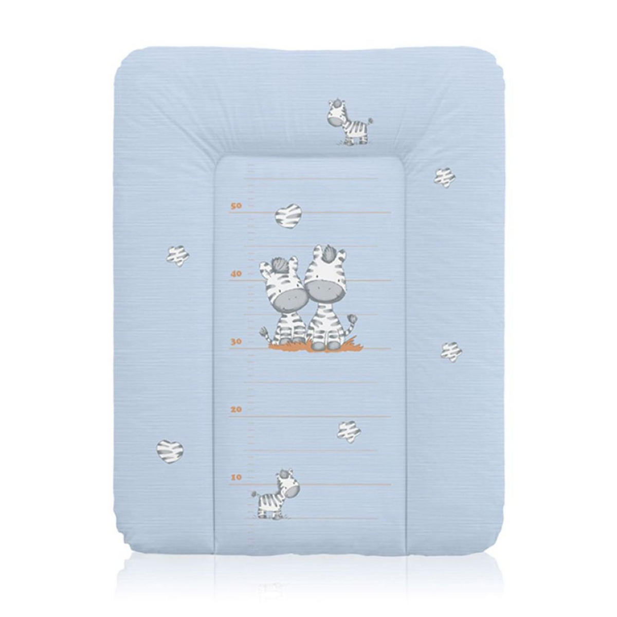 WICKELAUFLAGE Softy 50 x 70 cm blau PVC, waschbar, 50 x 70 cm, für unterwegs, leicht zu reinigen - Blau, Kunststoff (50/70cm) - Lorelli