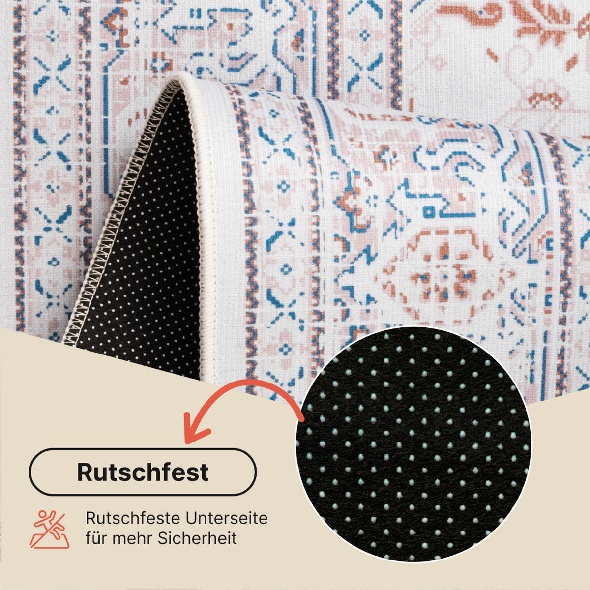 TEPPICH NORA Multicolor 180/250 cm - Multicolor, Textil (180/250cm) - Tapiso