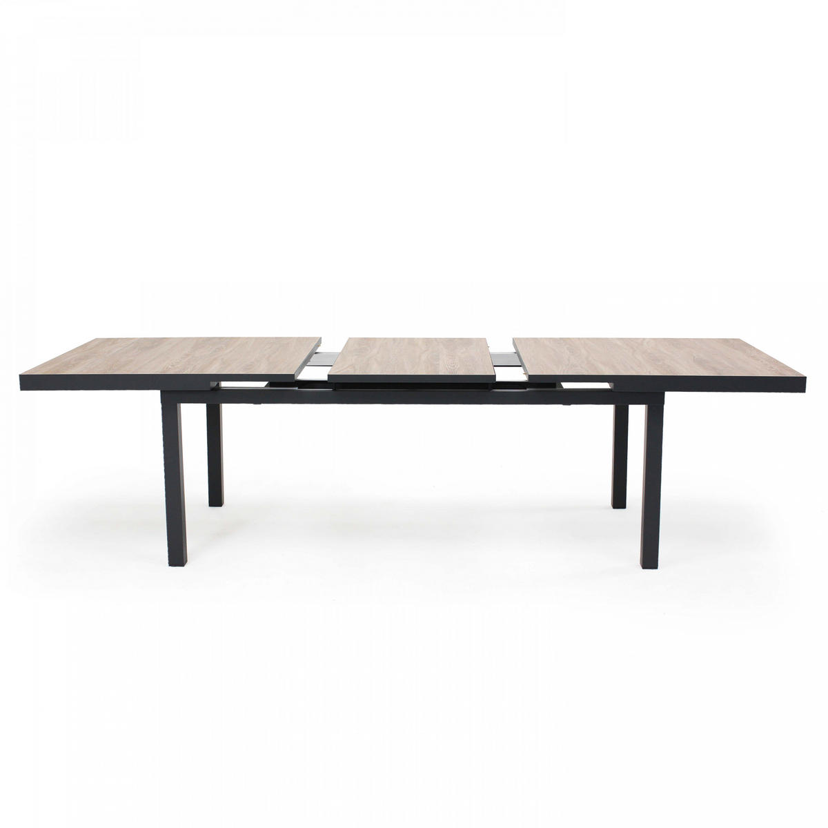 GARTENTISCH , Braun - Braun, Metall (260/100/75cm) - Oviala