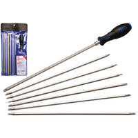SCHRAUBENDREHER-SATZ MIT WECHSELKLINGEN | T-PROFIL (FÜR TORX) / - Multicolor, Kunststoff/Metall (1/1cm) - BGS technic