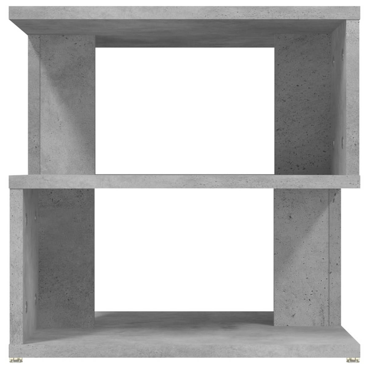 BEISTELLTISCH Betongrau 40x40x40 cm Holzwerkstoff - Grau, Holzwerkstoff (40/40/40cm) - furnicato