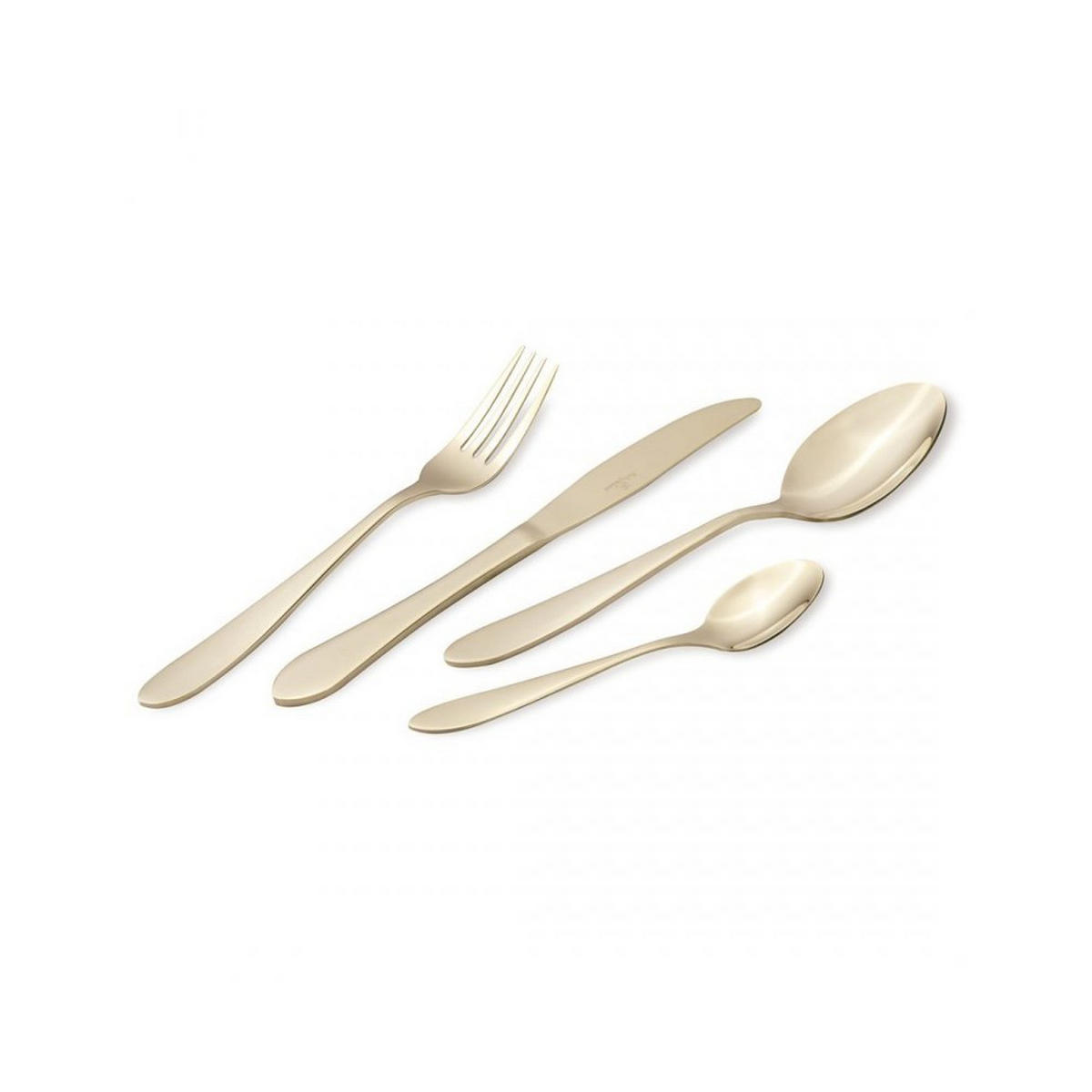 BESTECKSET Gold 30/20/8 cm BH3079 - Goldfarben, Metall - Berlinger Haus
