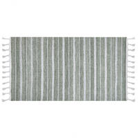 OUTDOOR-TEPPICH Bademli 150/80 cm - Grün, Kunststoff (80/150cm) - Beliani